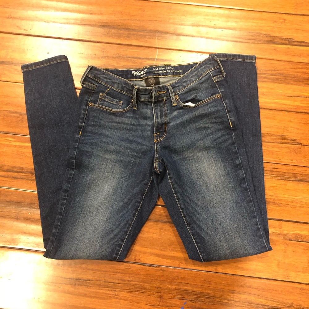 Mid Rise Skinny Jeans Mossimo